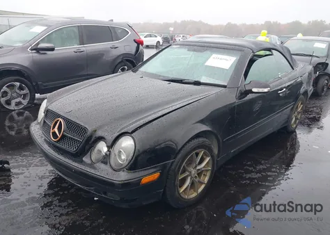 2001 Mercedes-Benz Clk 320 from USA, damaged, VIN WDBLK65G11T071836